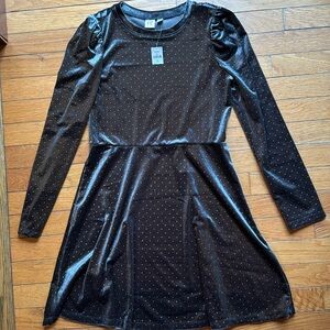 Girls Gap velvet dress
